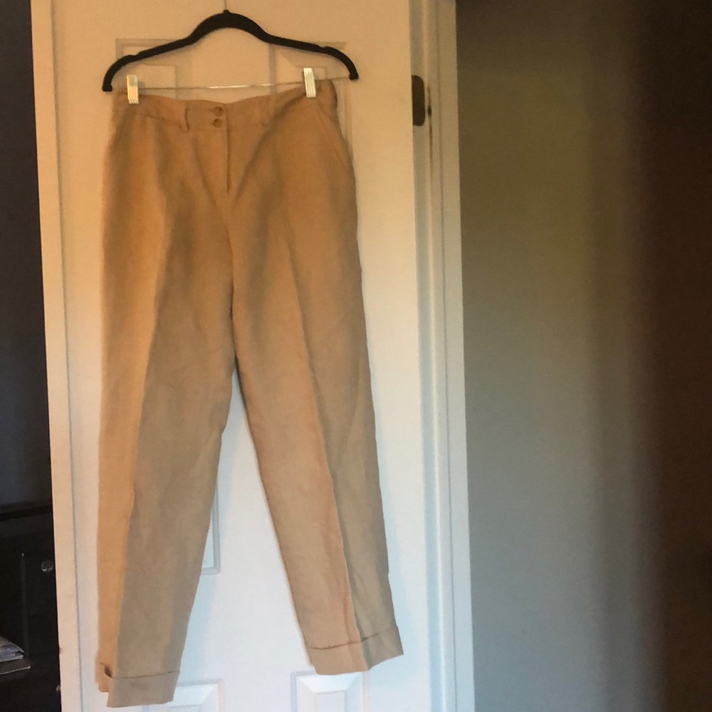 Linen lined pants